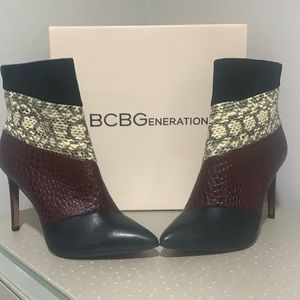 BCBGMAXAZRIA Anna Microsuede Boots